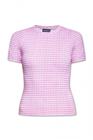 トップス jacquemus JACQUEMUS Espelho cropped asymmetric stretch-jersey bandeau